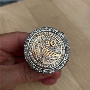 Gold and Silver Championship Ring